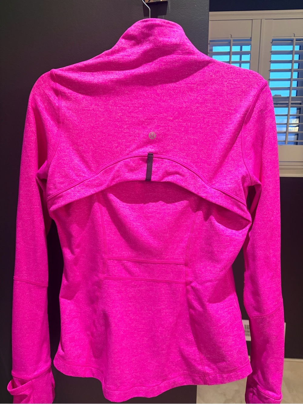 Lululemon Define Jacket Hot Pink/Pink Zipper Good/Excellent Size 8 - Picture 4 of 7